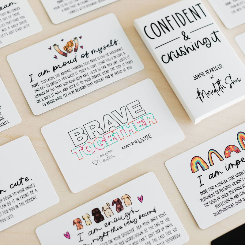 Confidence-Boosting Affirmation Cards