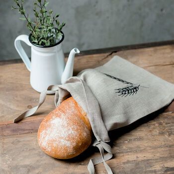 Reusable Linen Bread Bags