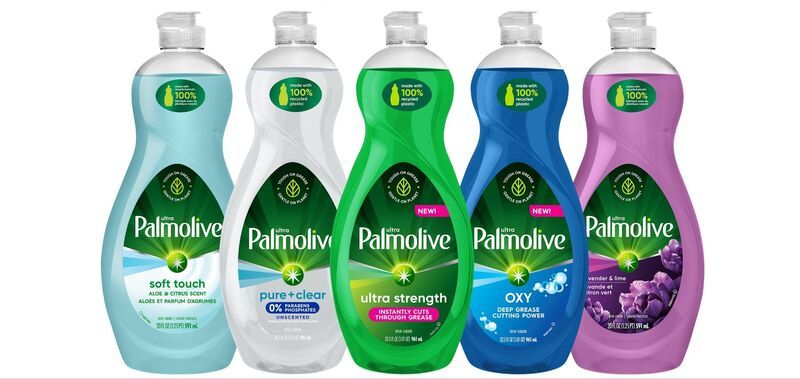 Recycled Dish Soap Bottles