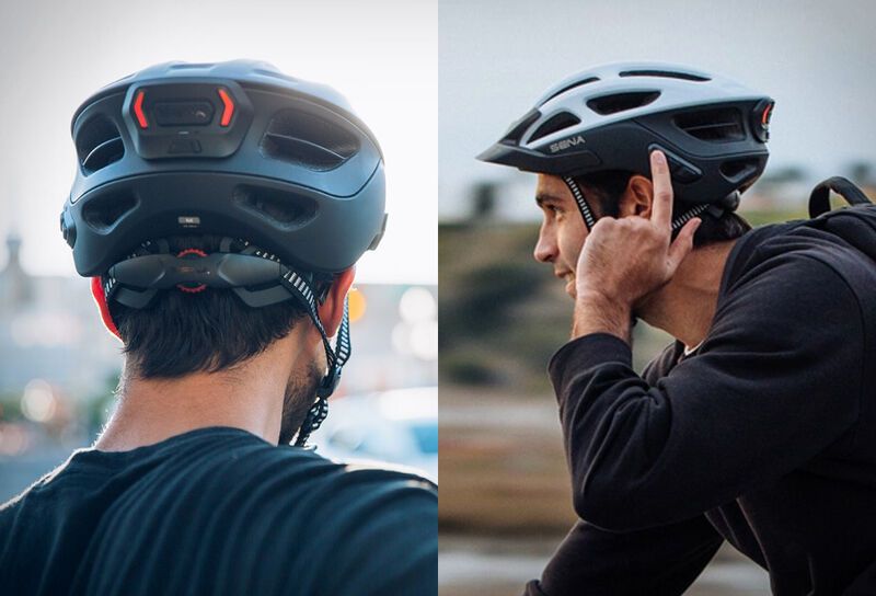 Connected Communication Cyclist Helmets