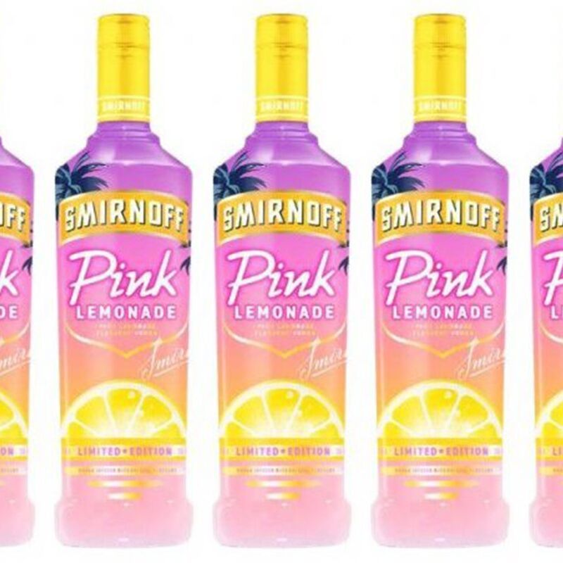 Pink Lemonade-Flavored Vodkas