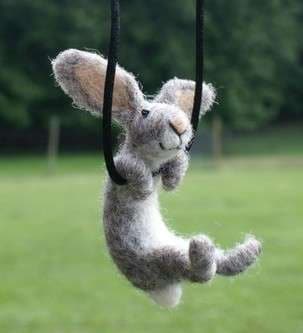 Swinging Rabbit Necklaces