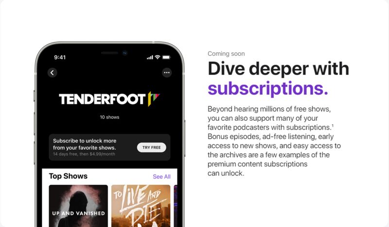 Premium Podcast Subscription Services