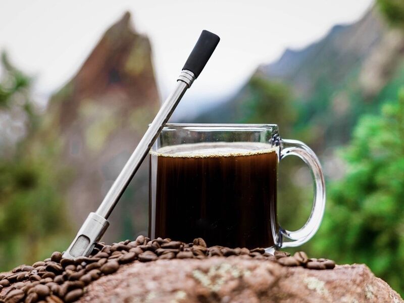 Filter-Equipped Coffee Straws