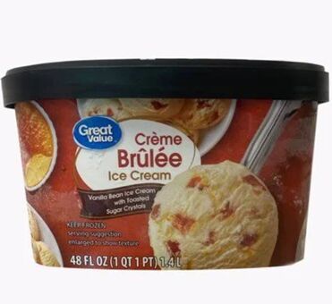 Affordable Crème Brûlée Ice Creams