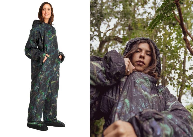 Nature-Inspired Wearable Sleeping Bags