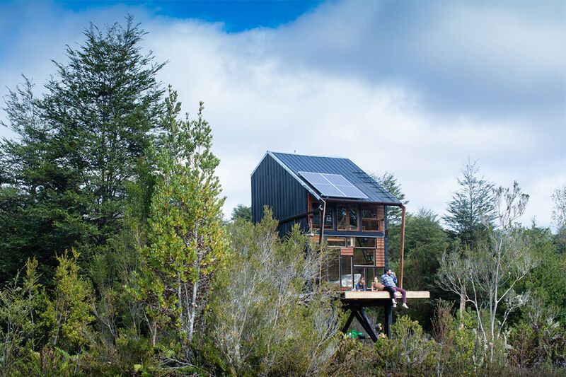 Self-Sustaining Off-Grid Cabins