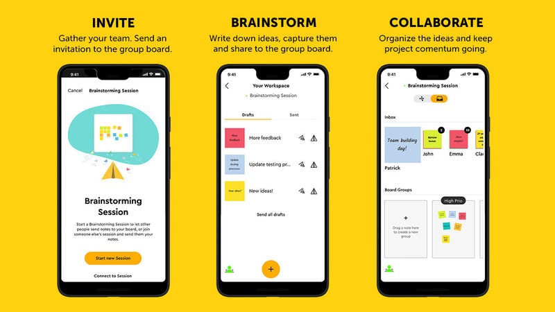 Collaborative Brainstorming Apps