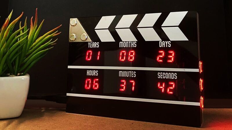 Cinema-Inspired Countdown Clocks