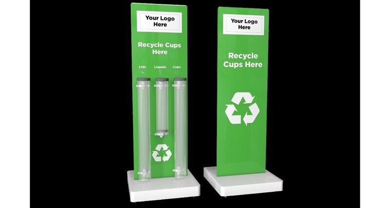 Coffee Cup Recycling Bins : coffee cup recycling bin