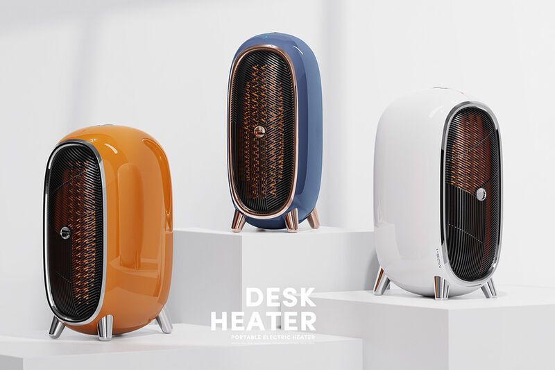 Retro Portable Desk Heaters