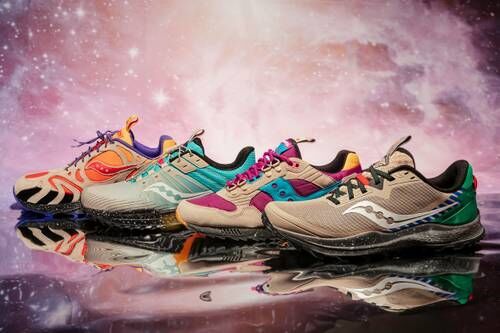 Whimsically Designed Trail Shoes