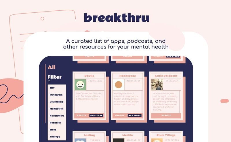 Curated Self-Care Resource Platforms