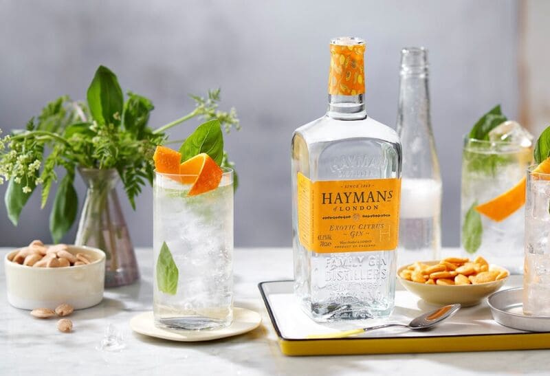 Citrus-Packed Gin Spirits