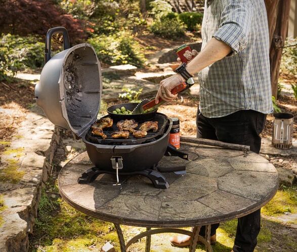 Cast Aluminum Campsite Cookers