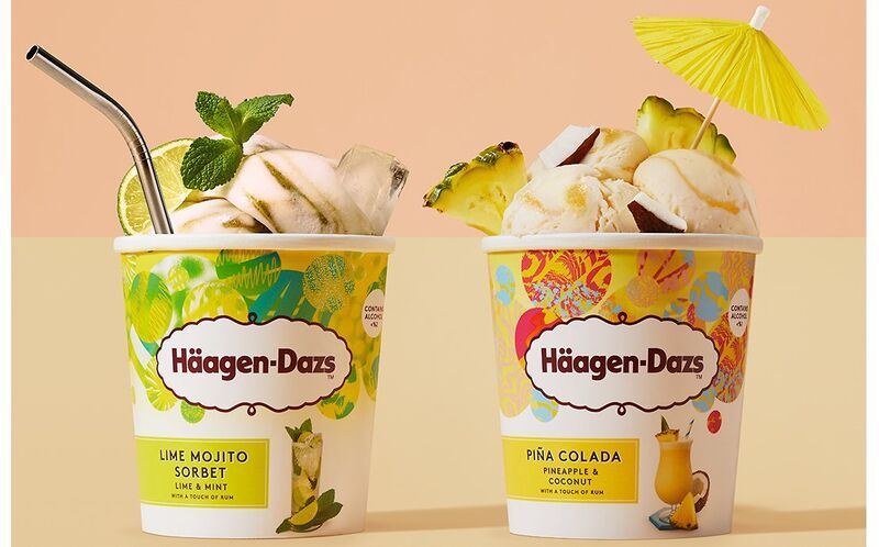 Cocktail-Inspired Ice Creams