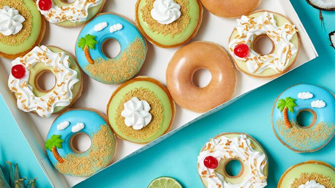 Tropically Inspired Donut Collections