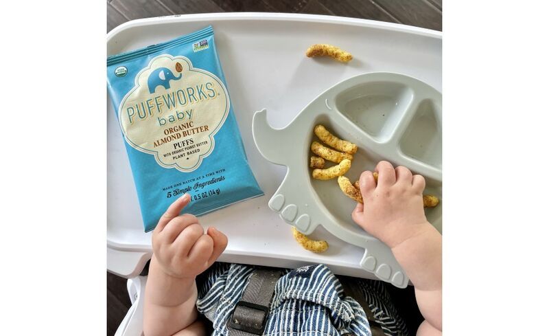 Nutty Infant Snack Puffs