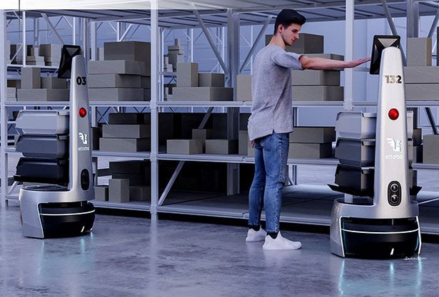 Intelligent Warehouse Management Robots