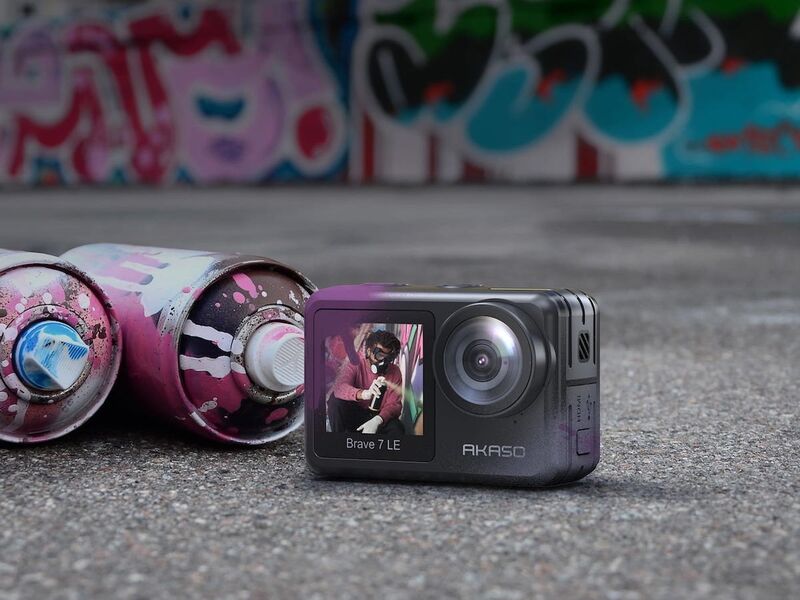 Dual-Screen Action Cameras