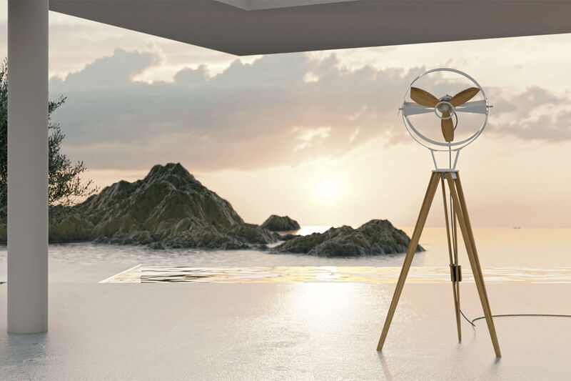 Elegant Sustainable Cooling Fans