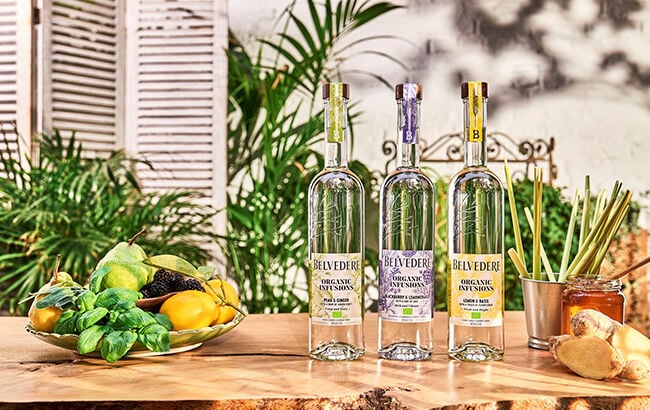 Botanically Enhanced Vodka Ranges