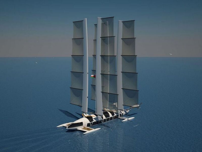 High-Tech Flying Yacht Concepts