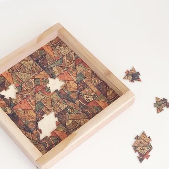 Eco-Friendly Cork Puzzles