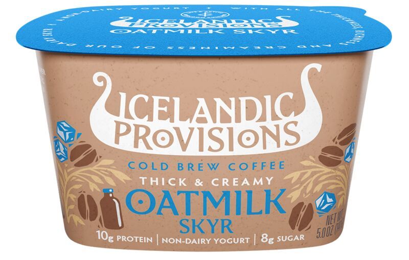 Icelandic-Style Oat Milk Yogurts
