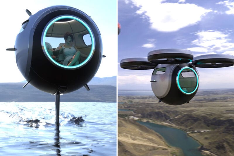 Spherical Multifunctional Transportation Pods
