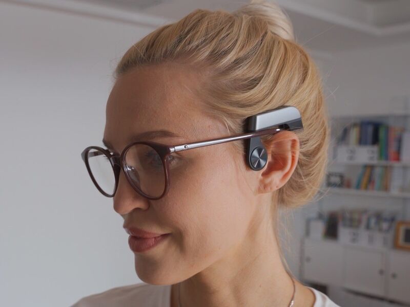 Eyewear-Attached Headsets