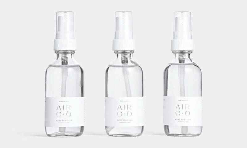 Captured CO2 Hand Sanitizers