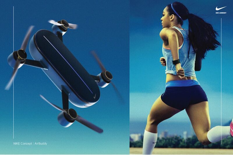 Aerial Workout-Tracking Drones