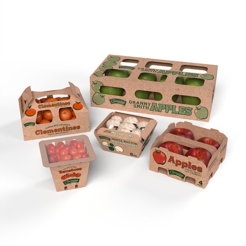 Fiber-Based Produce Packaging Main Gallery Image