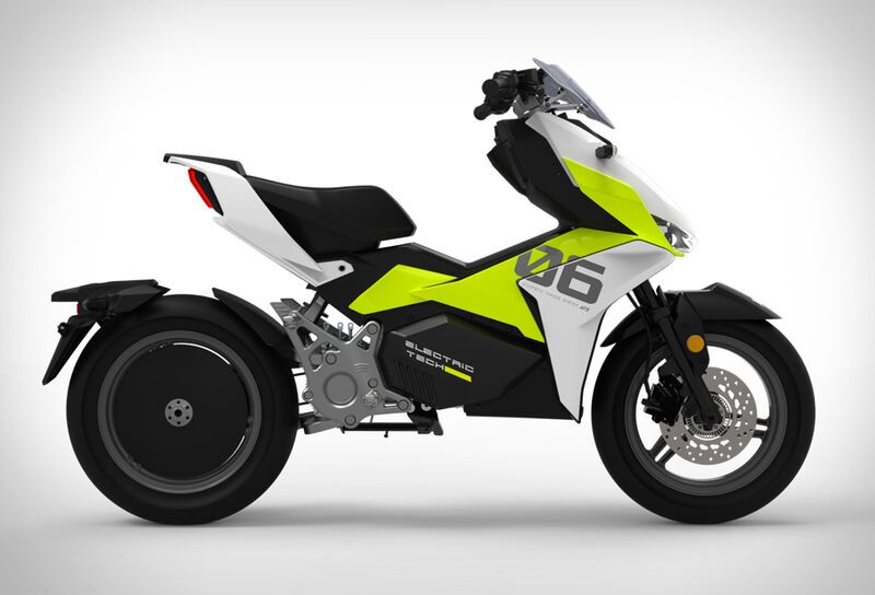 Aggressive Styling Electric Motorcycles