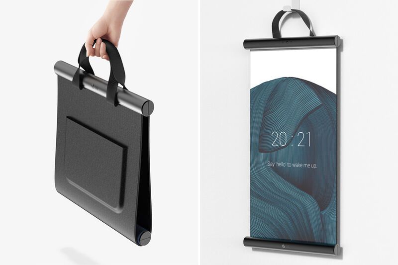 Malleable Bag-Like OLED Screens