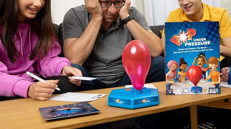 Stressful Balloon-Inflating Board Games