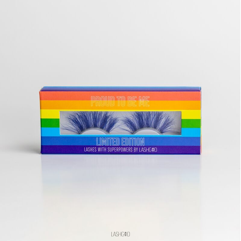 Pride-Themed Eyelash Extensions