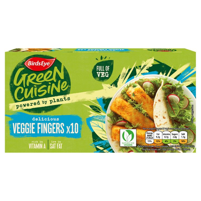 Frozen Veggie Fingers