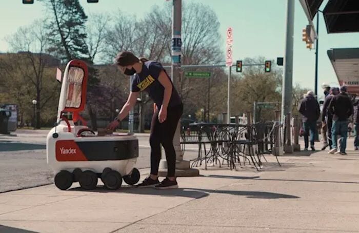 Robotic College Campus Deliveries