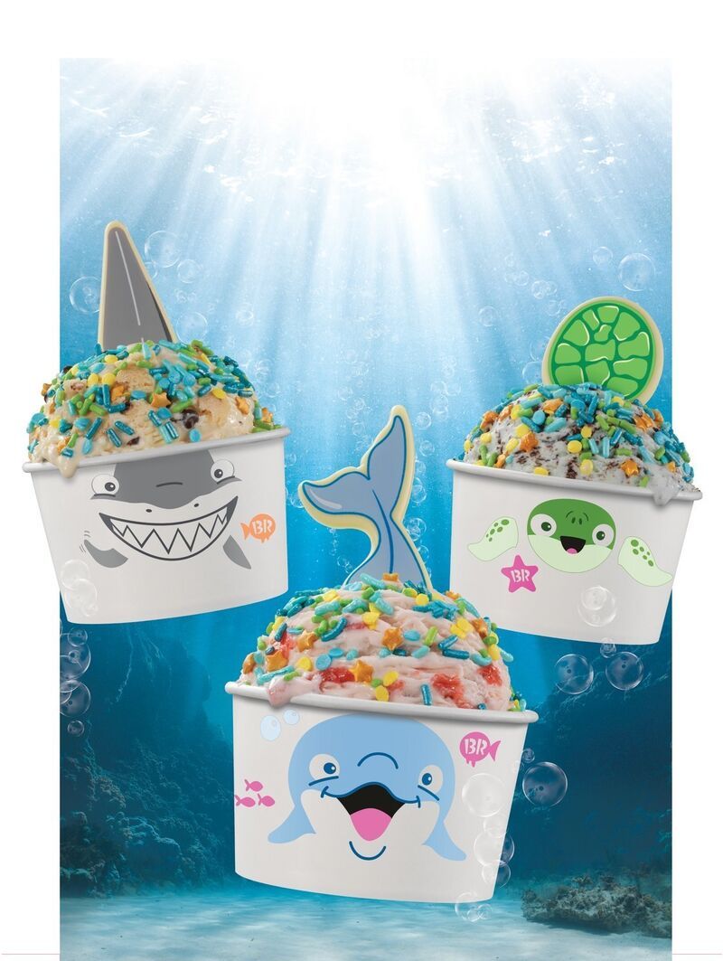 Sea Creature Ice Creams