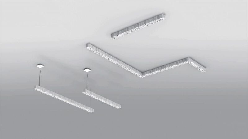 Linear Honeycomb Ceiling Lights