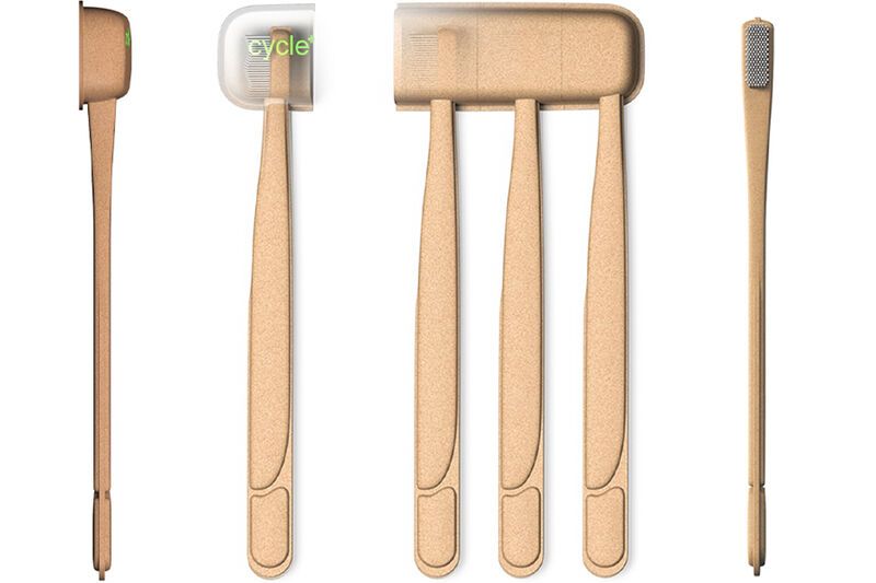 Recycled Paper Toothbrushes