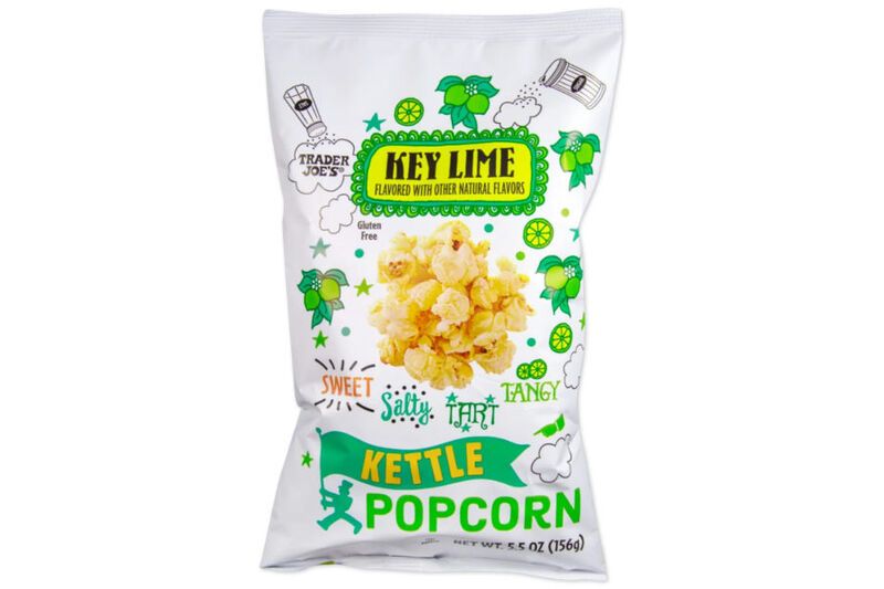 Key Lime Popcorn Snacks
