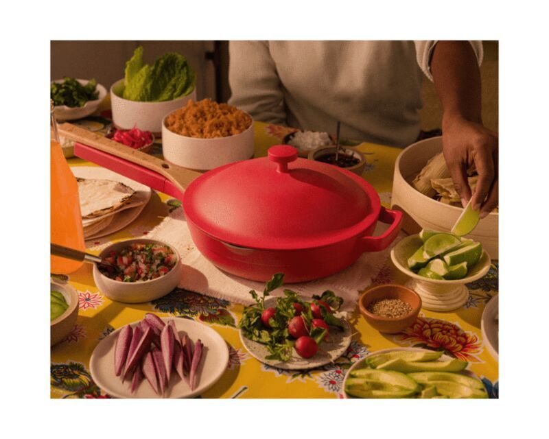 Colorful Modern Cooking Pans