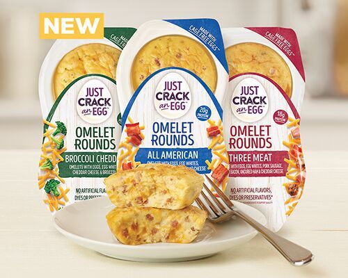 Prepackaged Breakfast Omelets