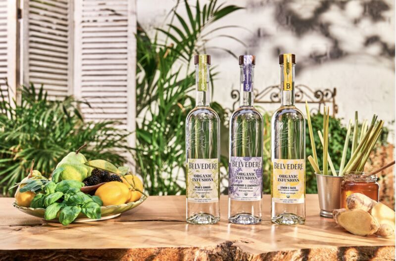 Uniquely Flavored Organic Vodkas