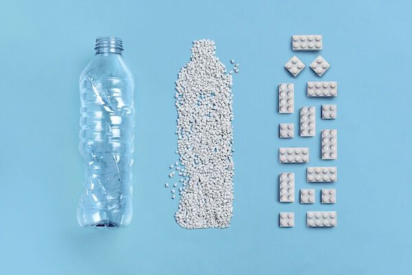 Recycled Plastic Toy Bricks