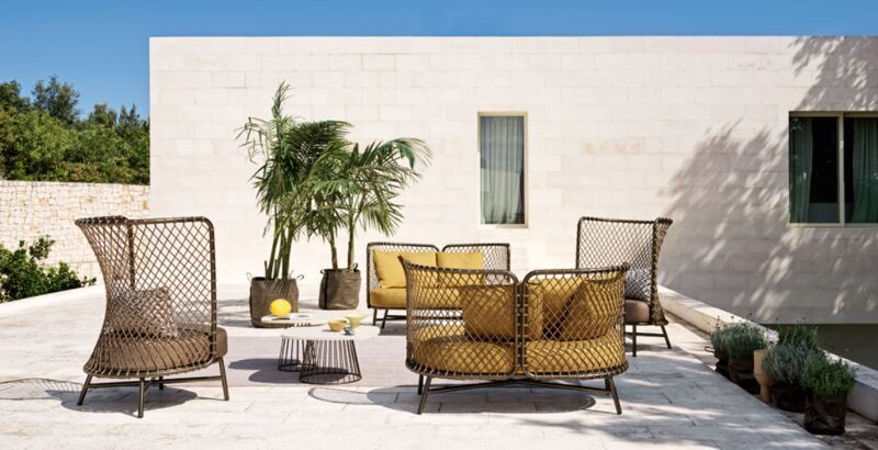Rope-Woven Outdoor Furniture