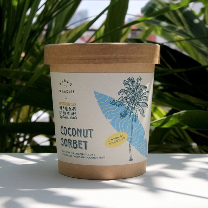 Cold-Pressed Coconut Sorbets